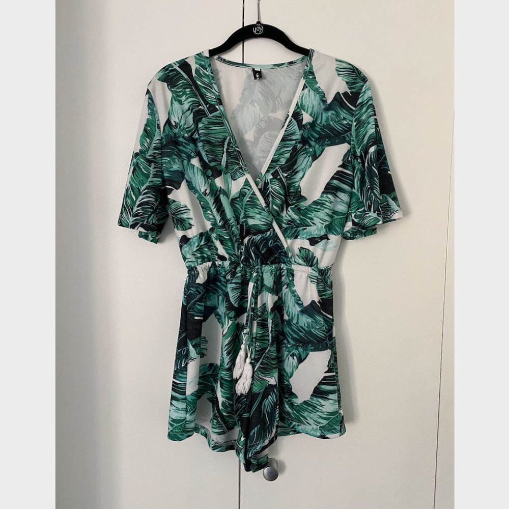 Palm Leaf Romper - image 3